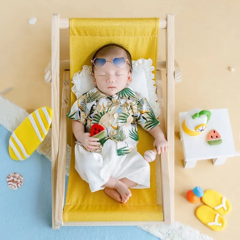 Baby Boy Summer Beach Theme Set - Photography Props